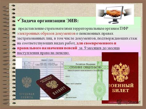 Необходимые документы для оформления