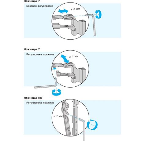 Регулировка и уход