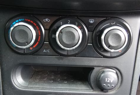 Способ работы системы отопления в Nissan Qashqai